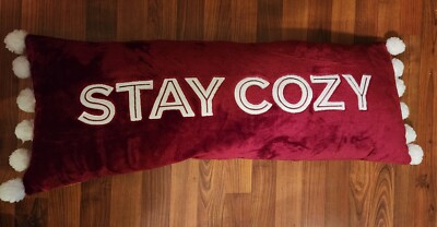 Stay Cozy Pillow - Pillows - Decorative Pillow - Throw Pillow - Cozy - Stay Cozy-image