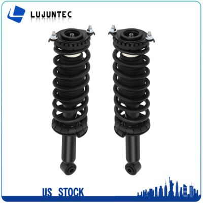 Set (2) Rear Shocks Struts With Coil Spring For Subaru Outback 2.5L 2005-2009-image