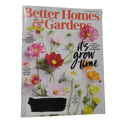 Better Homes & Gardens May 2022 Magazine Guide to Buying Your Next Home-image