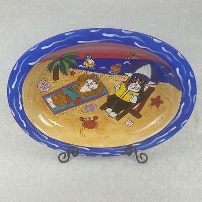 Vintage Henriksen Imports CATZILLA Ceramic 16