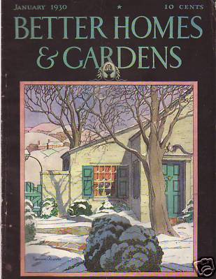 1930 Better Homes & Gardens January-Know your evergreen-image