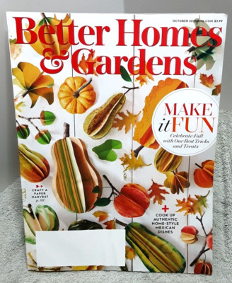 Better Homes And Gardens Magazine October 2021 Best Tricks Treats Mexican Dishes-image