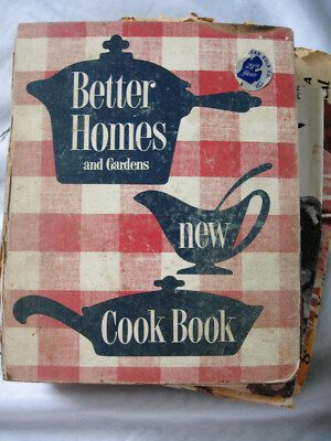 Better Homes and Gardens 1953 New Cook Book, 1st Ed, 1st Printing, Wrecked-image
