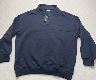 Little Bipsy Sweatshirt Women’s XL Pullover 1/4 Snap Comfort Cozy Blue-image