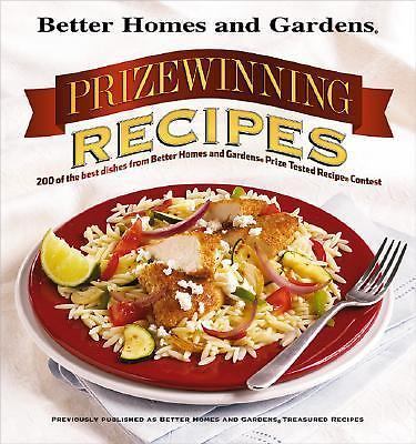 Prizewinning Recipes: 200 of the Best Dishes from Better Homes and Gardens...-image