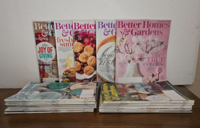 BETTER HOMES & GARDENS MAGAZINES ~ 2020 - 2022 ~ 23 MAGS NOT ALL MONTHS SEE LIST-image