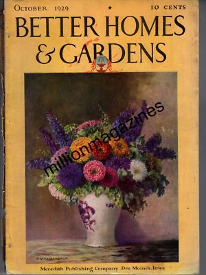 1929 Better Homes & Gardens October - David Starr Jordan; Chimneys; Chester PA-image