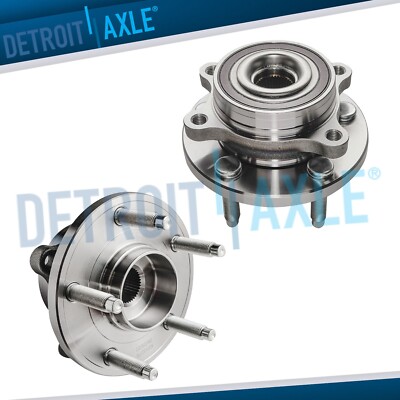 Pair (2) REAR Wheel Hub & Bearings for Ford Taurus Edge Flex Lincoln MKS MKT MKX-image