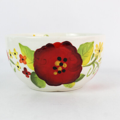Pier 1 Imports Grace Flower Design Bowl 5.75