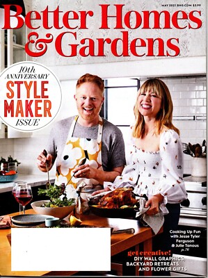 Better Homes & Gardens Magazine May 2021 10th Anniversary Style Maker Issue-image