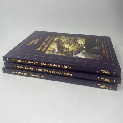 Better Homes and Gardens Ultimate Home Library Lot of 3 Cookbooks Classics Test-image