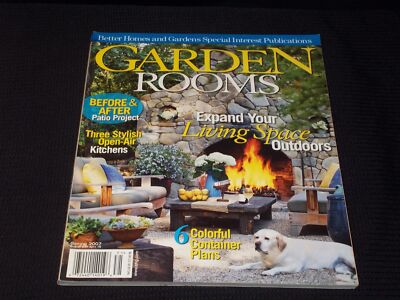 2007 SPRING BETTER HOMES & GARDENS GARDEN ROOMS MAGAZINE - E 4488-image