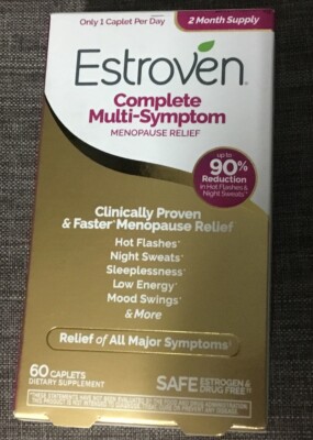Estroven Complete Multi-Symptom Menopause Relief 60 Caplets exp 2026-image