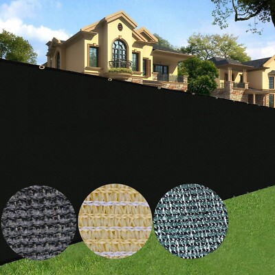 6 X 50ft Privacy Fence Cover Screen Fencing Mesh Shade Net Cover for Garden Yard-image