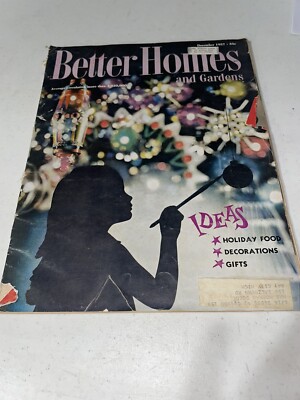 December 1957 Better Homes and Gardens Christmas Magazine - Amazing Ephemera!-image