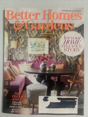 Better Homes And Gardens MAGAZINE September 2021 Issue-image