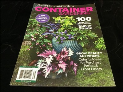 Better Homes & Gardens Magazine Container Gardening 100 Easy Care Combos-image