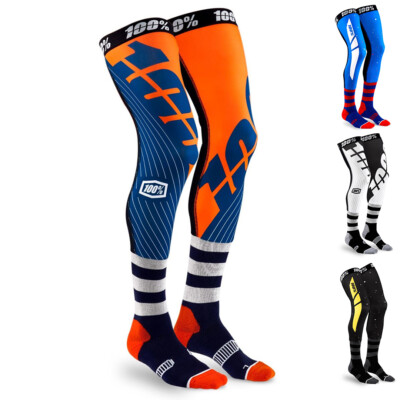 100% REV Knee Brace MX Socks Enduro Performance Over the Knee Long MX Socks-image