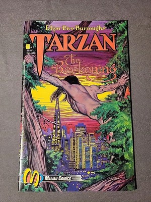 Tarzan: The Beckoning #1 (Nov 1992, Malibu) Edgar Rice Burroughs VF-image