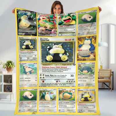 Lax Trading Card Collection Fleece Blanket, Soft Cozy Throw Blanket-image