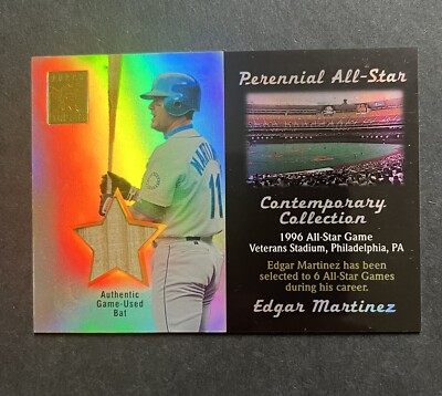 2003 Topps Tribute - Contemporary Edition Perennial All-Stars Edgar Martinez Bat-image