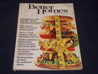 1972 JUNE BETTER HOMES & GARDENS MAGAZINE - FULL PAGE COLOR ADS - L 2766-image