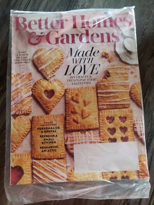 New sealed Better Homes & Gardens Made with Love February 2019-image
