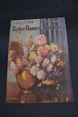 August 1924 Better Homes & Gardens Magazine-image
