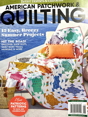 BETTER HOMES & GARDENS MAGAZINE #182 JUNE 2023 | AMERICAN PATCHWORK & QUILTING-image
