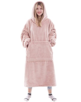 Wearable Blanket Sweatshirt Gifts for Women and Men, Super Warm and Cozy Gian...-image