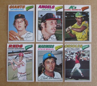 1977 O-PEE-CHEE OPC BASEBALL CARD SINGLES COMPLETE YOUR SET U-PICK UPDATED 5/28-image