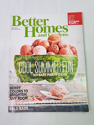 Better Homes and Gardens Magazine June 2015 Cool Summer Fun-image