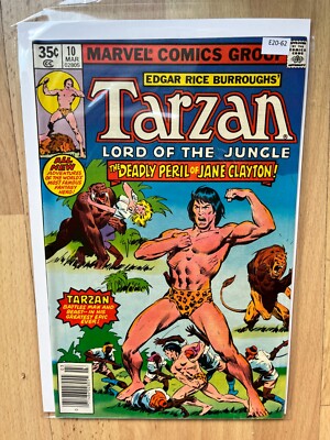 Edgar Rice Burroughs Tarzan 10 Marvel Comics Group E20-62-image