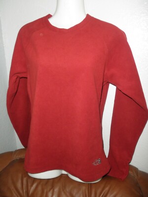 Ladies Long Slv Rusty Red Soft Fleece Top, North Face, S-image