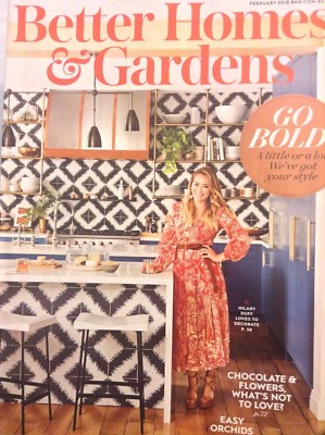 Better Homes & Gardens Magazine Hilary Duff February 2018 040418nonrh-image