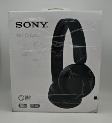 Sony - WH-CH520 Wireless On-Ear Headphones Black - NEW-image