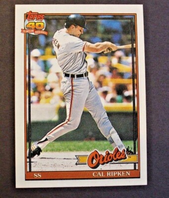 1991 Topps Baseball Cards Complete Your Set U-Pick (#'s 1-200) Nm-Mint-image