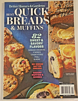 Best Quick Breads & Muffins: Better Homes & Gardens Magazine 2024 ~ 82 Recipes-image