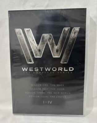 Westworld The Complete TV Series Seasons 1-4 (DVD, 12-Disc Box Set) New & Sealed-image