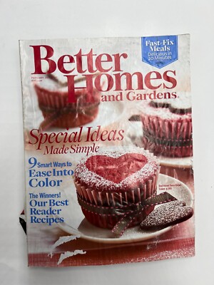 Better Homes and Gardens Magazine Feb 2008 Special Ideas Made Simple-image
