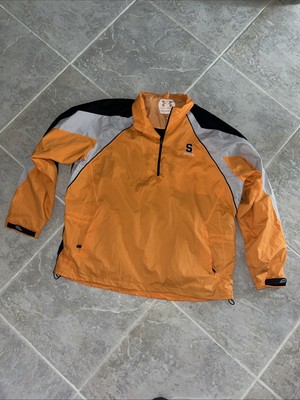 Vintage Under-Armour Syracuse-Orange Jacket Extra Largel Baggy Wind Breaks-image