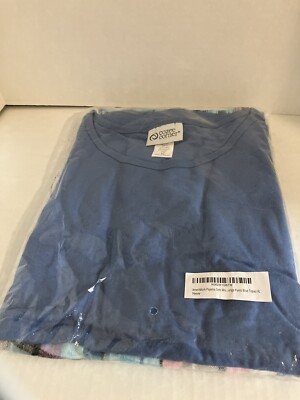 New/Bag Cozee Corner 2 pcs Pajama Set Blue/Topaz XL-image