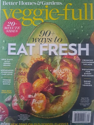 Veggie-full Better Homes & Gardens Magazine- Brand New-image