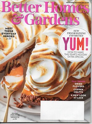 2020 :: Better Homes & Gardens :: November :: Thanksgiving -image
