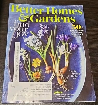 Better Homes & Gardens Magazine February 2021 50 Ideas For Happy Healthy Home-image