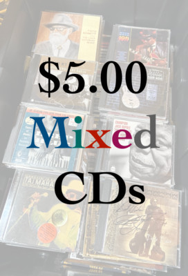 $5.00 Mixed CDs - Acceptable to Like New - Buy 4+ @50% Off - Pre 1994 Releases-image
