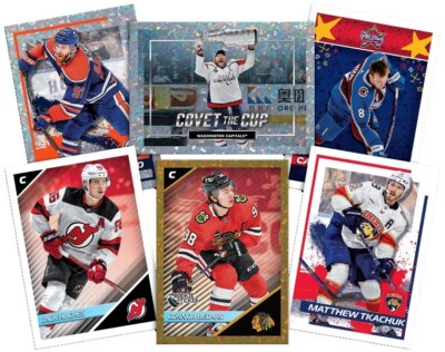 2024-25 Topps NHL Sticker Collection Hockey YOU PICK 1-204 COMPLETE YOUR SET-image