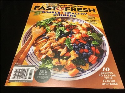 Better Homes & Gardens Magazine Fast & Fresh Simple & Healthy Dinners-image