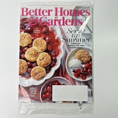 Better Homes & Gardens Magazine July 2020 Serve Up Summer Issue Food Lifestyle-image