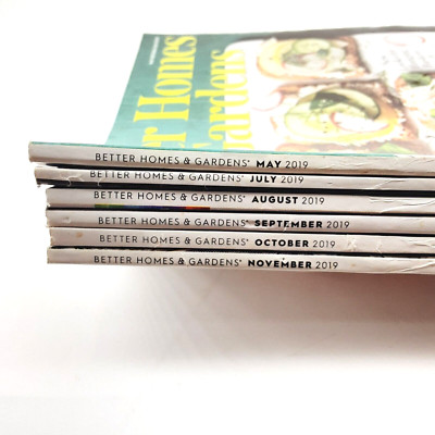 Better Homes & Gardens Magazine 6 Issues May July Aug Sept Oct Nov 2019-image